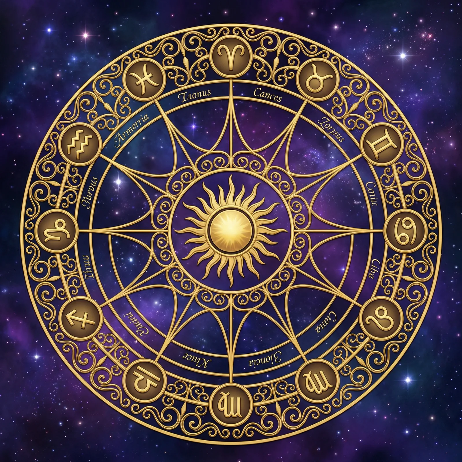 十二宫彩运指数轮盘 - 星象彩运占星馆 - 澳门天空彩票